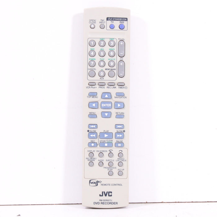JVC RM-SDR027U Remote Control for DVD Player/Recorder DR-M100SUS and More-Remote Controls-SpenCertified-vintage-refurbished-electronics