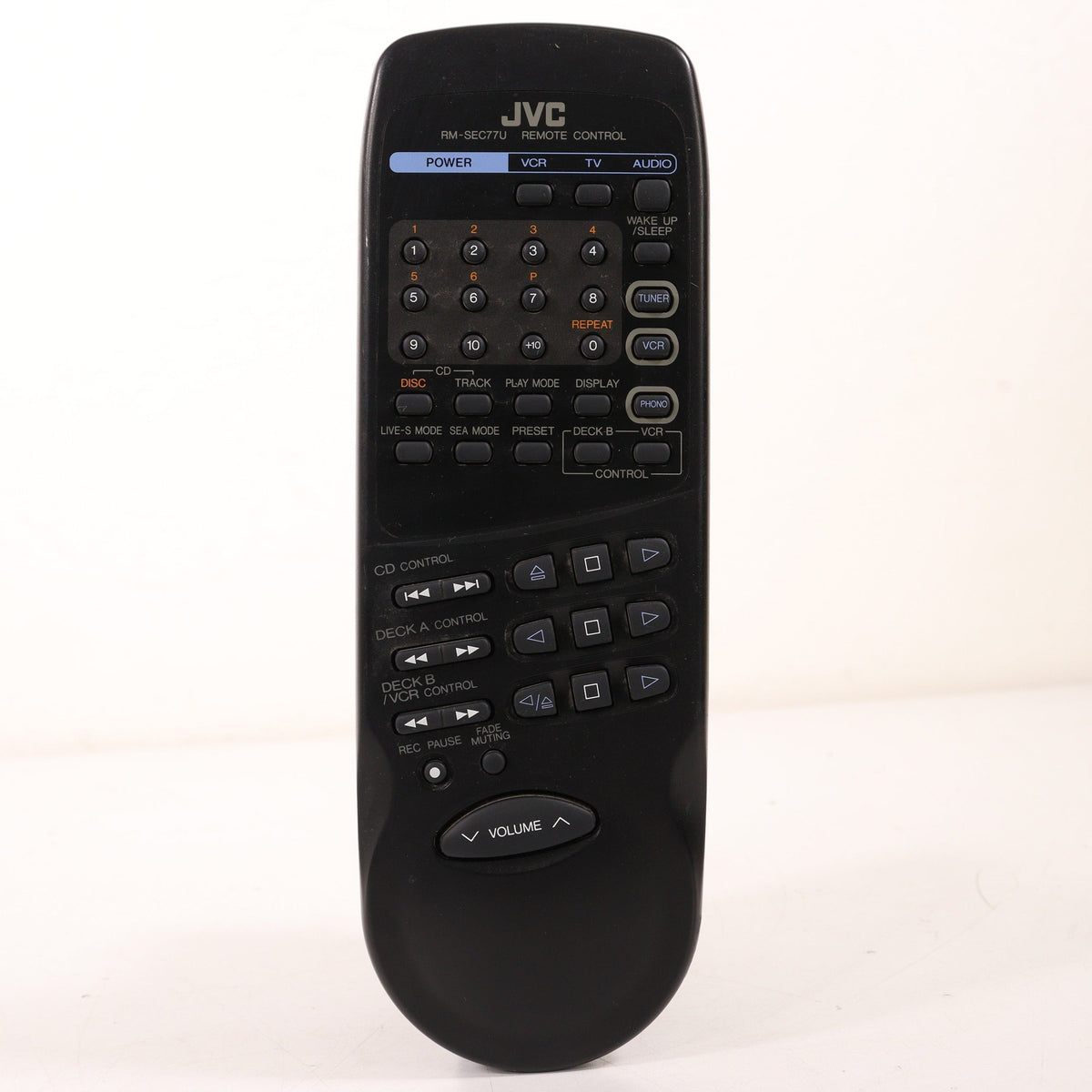 JVC RM-SEC77U Remote Control for Compact Component System CA-77BK and ...