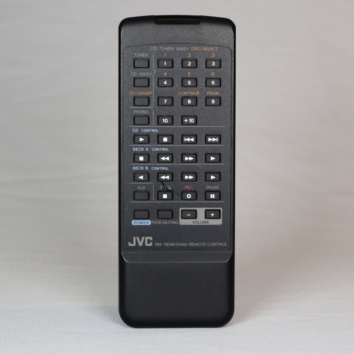 JVC RM-SEMX55MU Remote Control for Audio System CA-MX55MBK and More ...