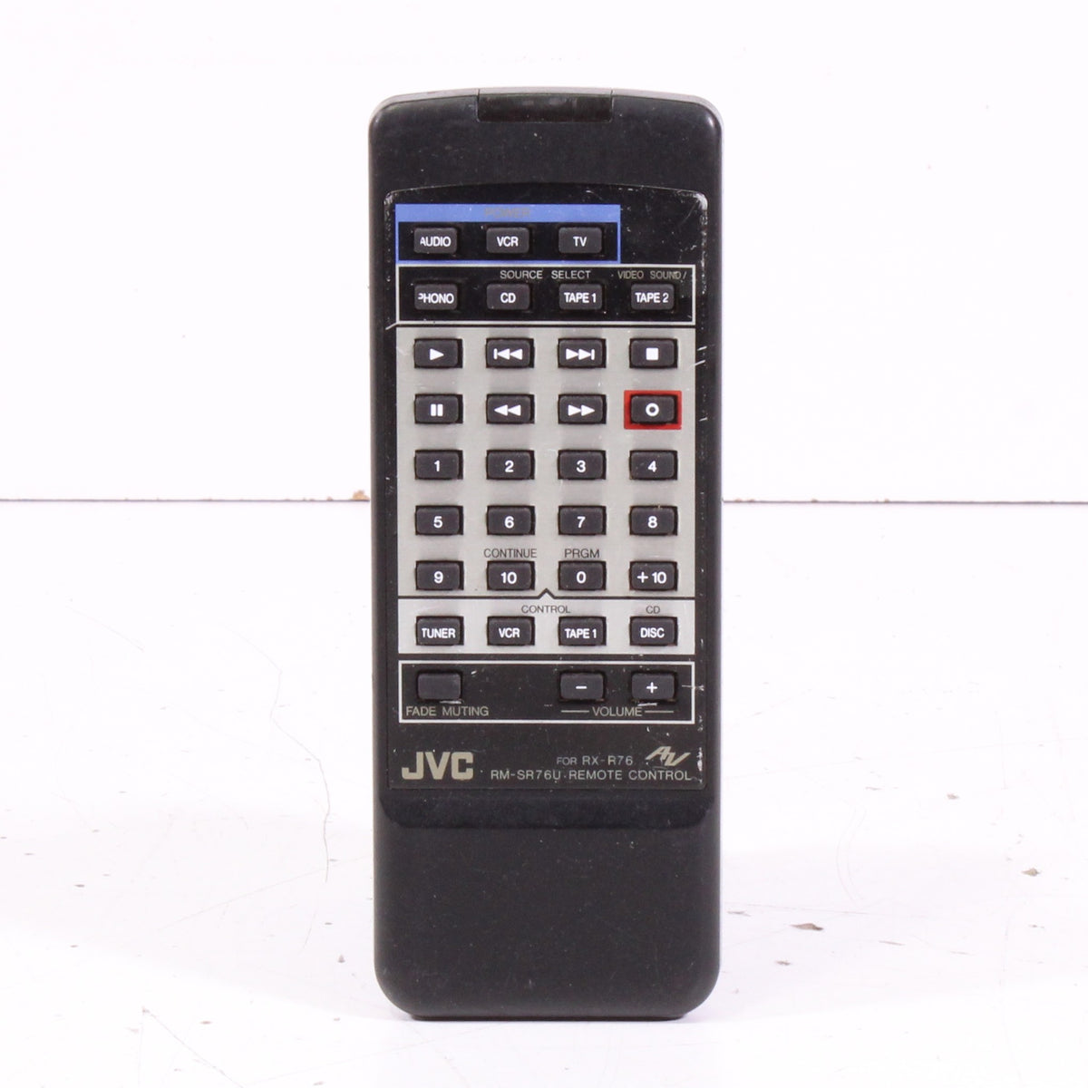 JVC RM-SR76U Remote Control for Computer Controlled Receiver RX-R76 ...