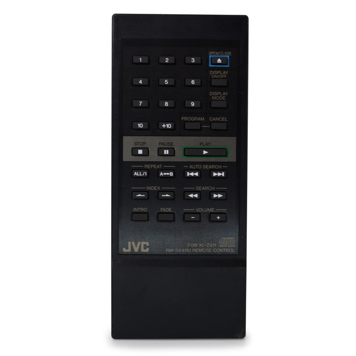 JVC RM-SX411U Remote Control for CD Player XL-Z411 XL-Z411BK-Remote Controls-SpenCertified-vintage-refurbished-electronics