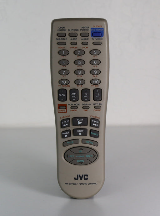 JVC RM-SXV523J Remote Control for DVD Player XV523GD XV-523GD-Remote Controls-SpenCertified-vintage-refurbished-electronics
