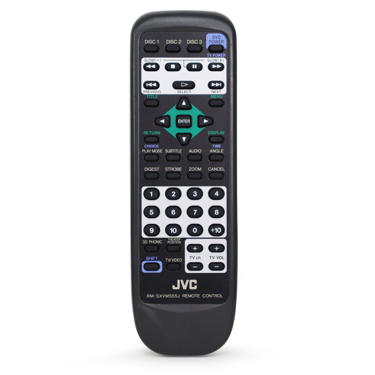 JVC RM-SXVM555J Remote Control for DVD Player XV-M555 and More ...