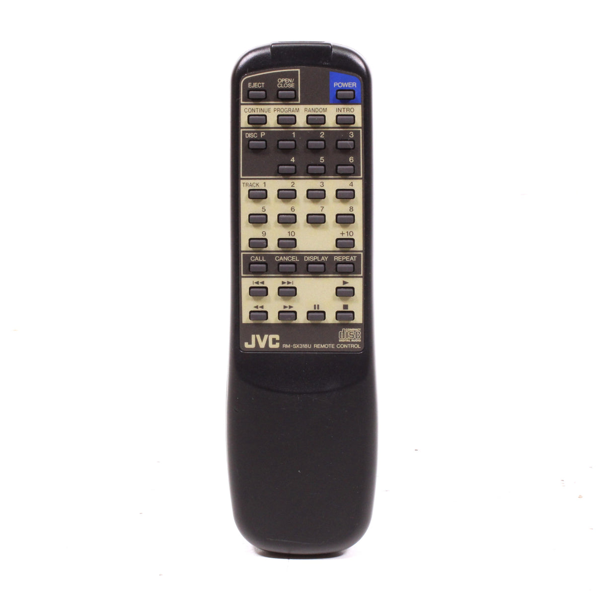 JVC RMSX318U Remote Control for JVC Audio System — SpenCertified