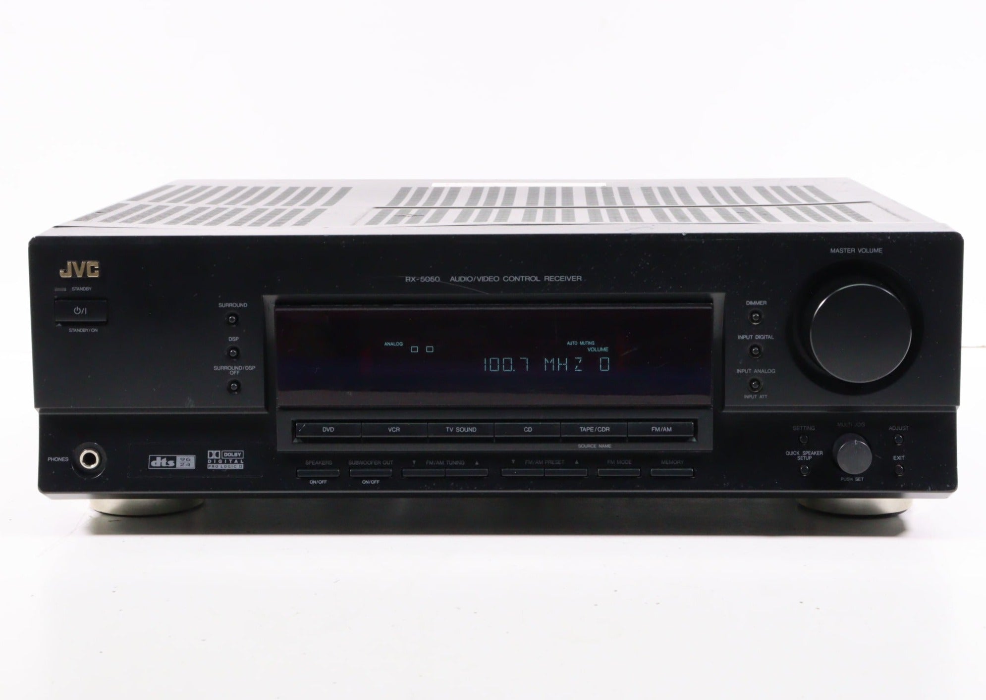 Av Controller Receiver JVC RX-5050 Audio Video AV Control Receiver (NO REMOTE)