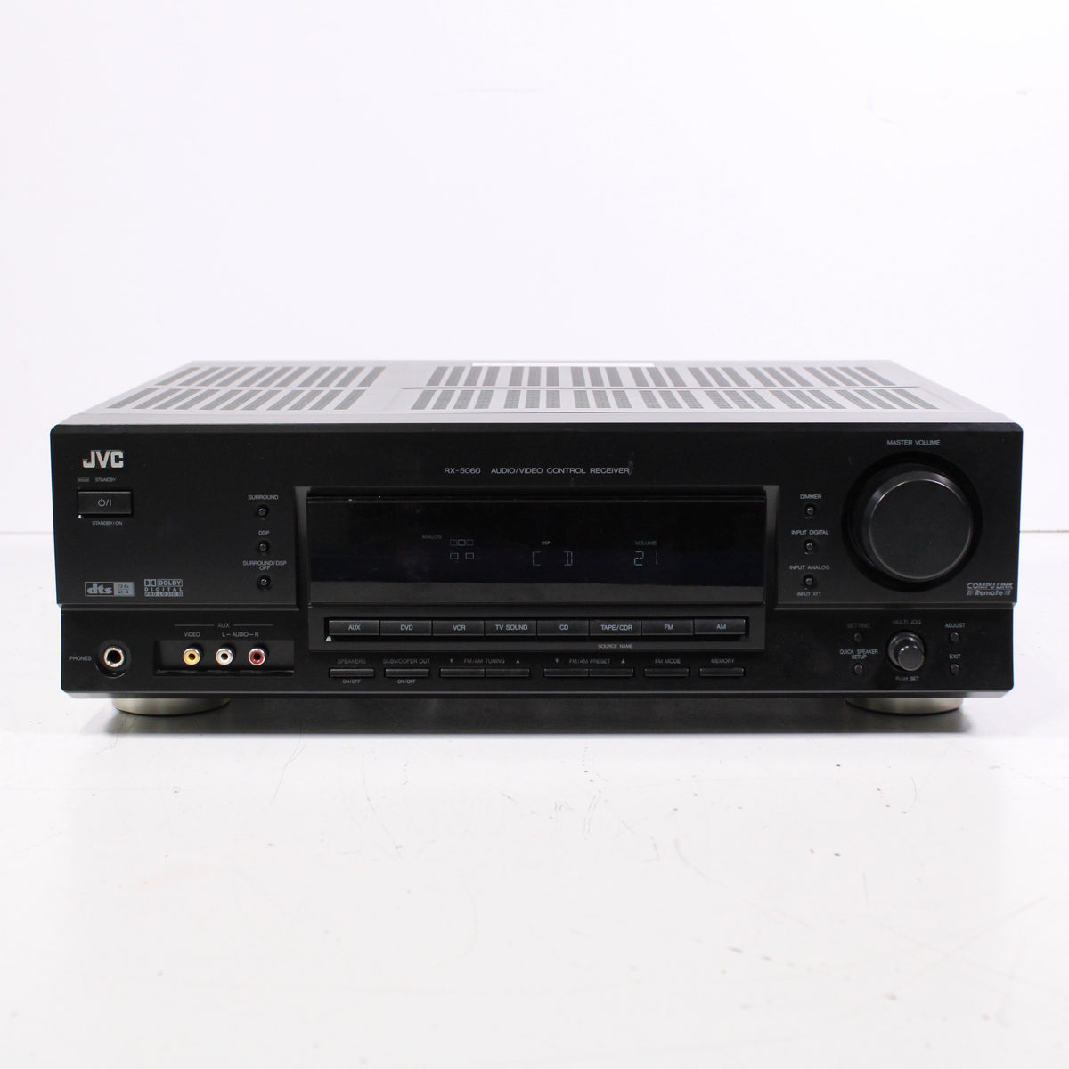 JVC RX-5060 Audio Video Control Receiver (NO REMOTE) — SpenCertified
