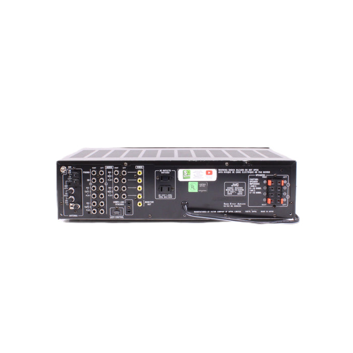 JVC RX-550V FM AM Computer Controlled Receiver with Phono (1987)-Audio & Video Receivers-SpenCertified-vintage-refurbished-electronics