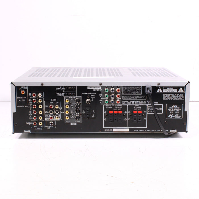 JVC RX-6032V AV Audio Video Control Receiver S-Video (NO REMOTE) (2003)-Audio & Video Receivers-SpenCertified-vintage-refurbished-electronics