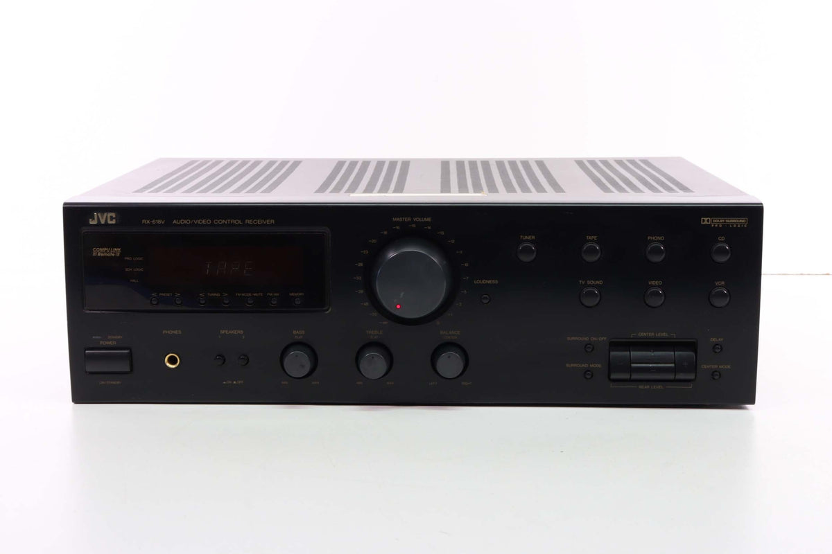 JVC RX-618V Audio/Video Control Receiver (Broken CD Button