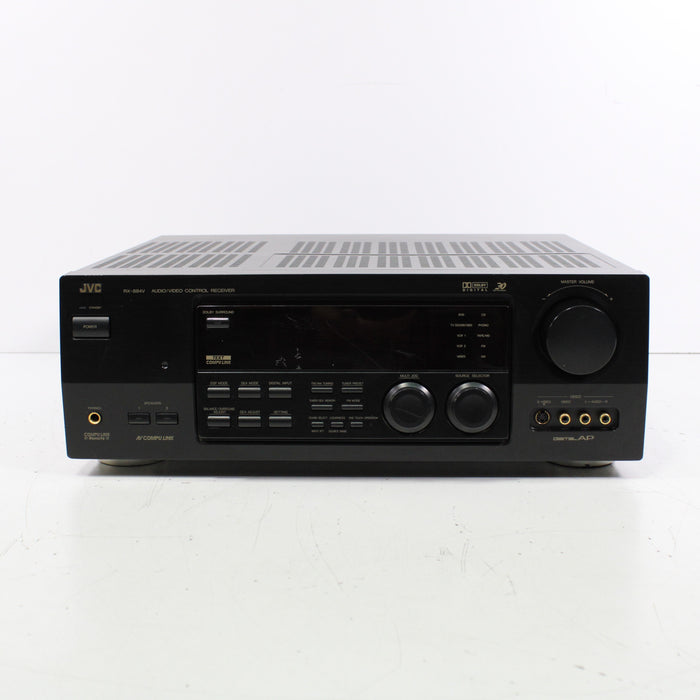 JVC RX-884V Audio Video Control Receiver with Phono (1998) (NO REMOTE)-Audio & Video Receivers-SpenCertified-vintage-refurbished-electronics