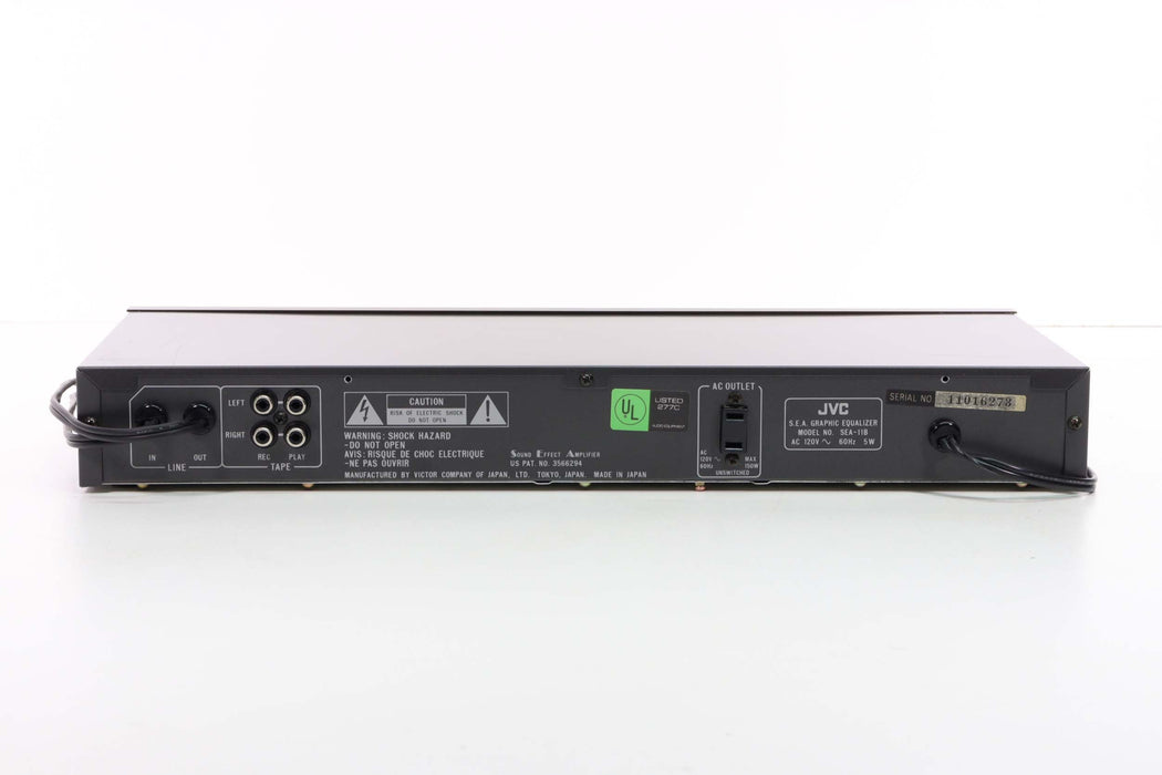 JVC SEA-11 S.E.A. Graphic Equalizer (Seven Band)-Equalizers-SpenCertified-vintage-refurbished-electronics