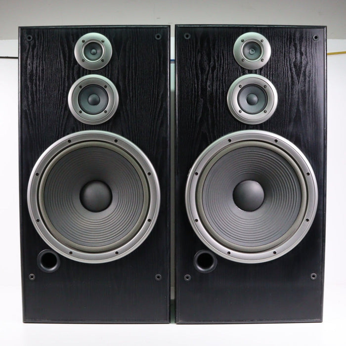 JVC SP-7900BK 3-Way Floorstanding Speaker Pair-Speakers-SpenCertified-vintage-refurbished-electronics