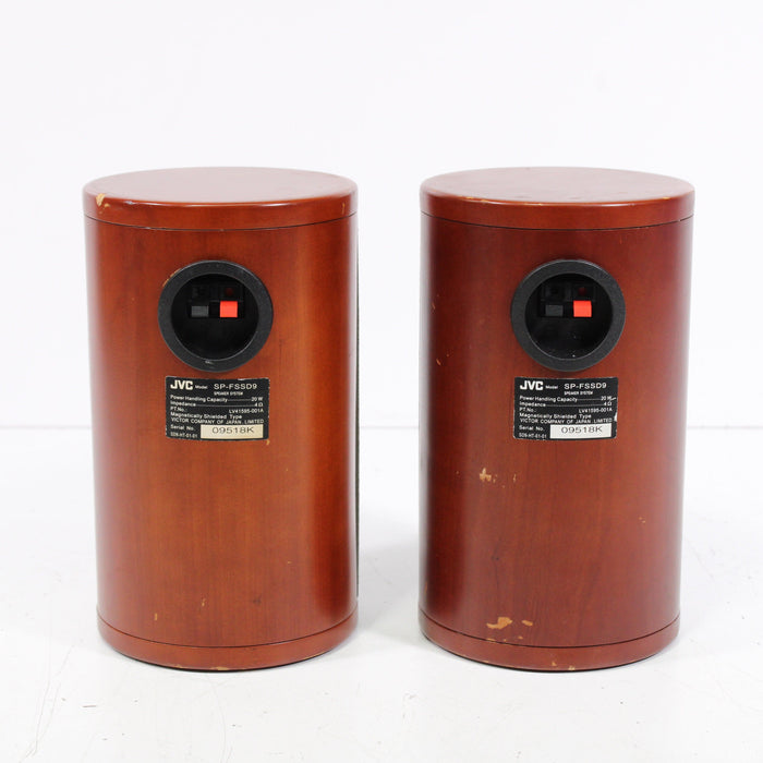 JVC SP-FSSD9 Stereo Speaker System Pair Magnetically Shielded-Speakers-SpenCertified-vintage-refurbished-electronics