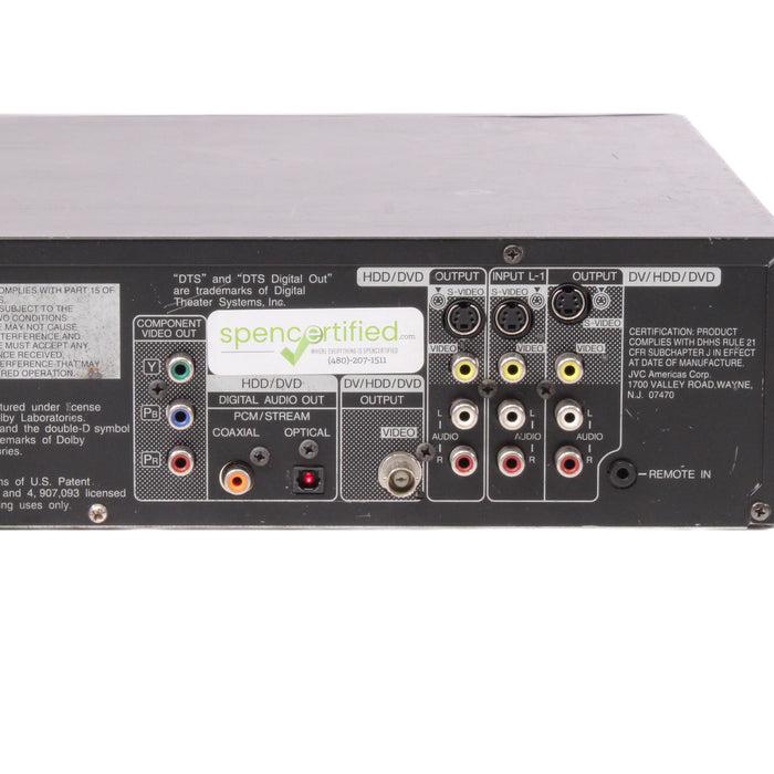 JVC SR-DVM600 3-In-1 Video Recorder DV HDD DVD Recorder (NO REMOTE)-DVD Recorders-SpenCertified-vintage-refurbished-electronics