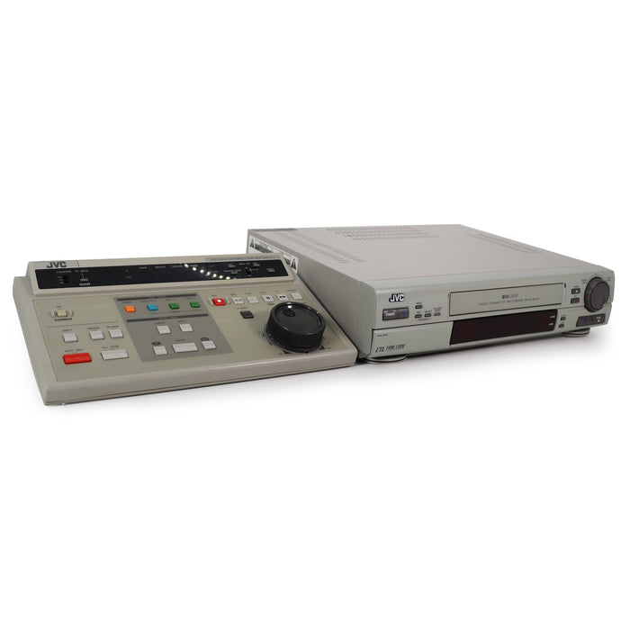 JVC SR-S365U Professional Series S-Video S-VHS Player Recorder - Editor + Editing Controller-Electronics-SpenCertified-refurbished-vintage-electonics