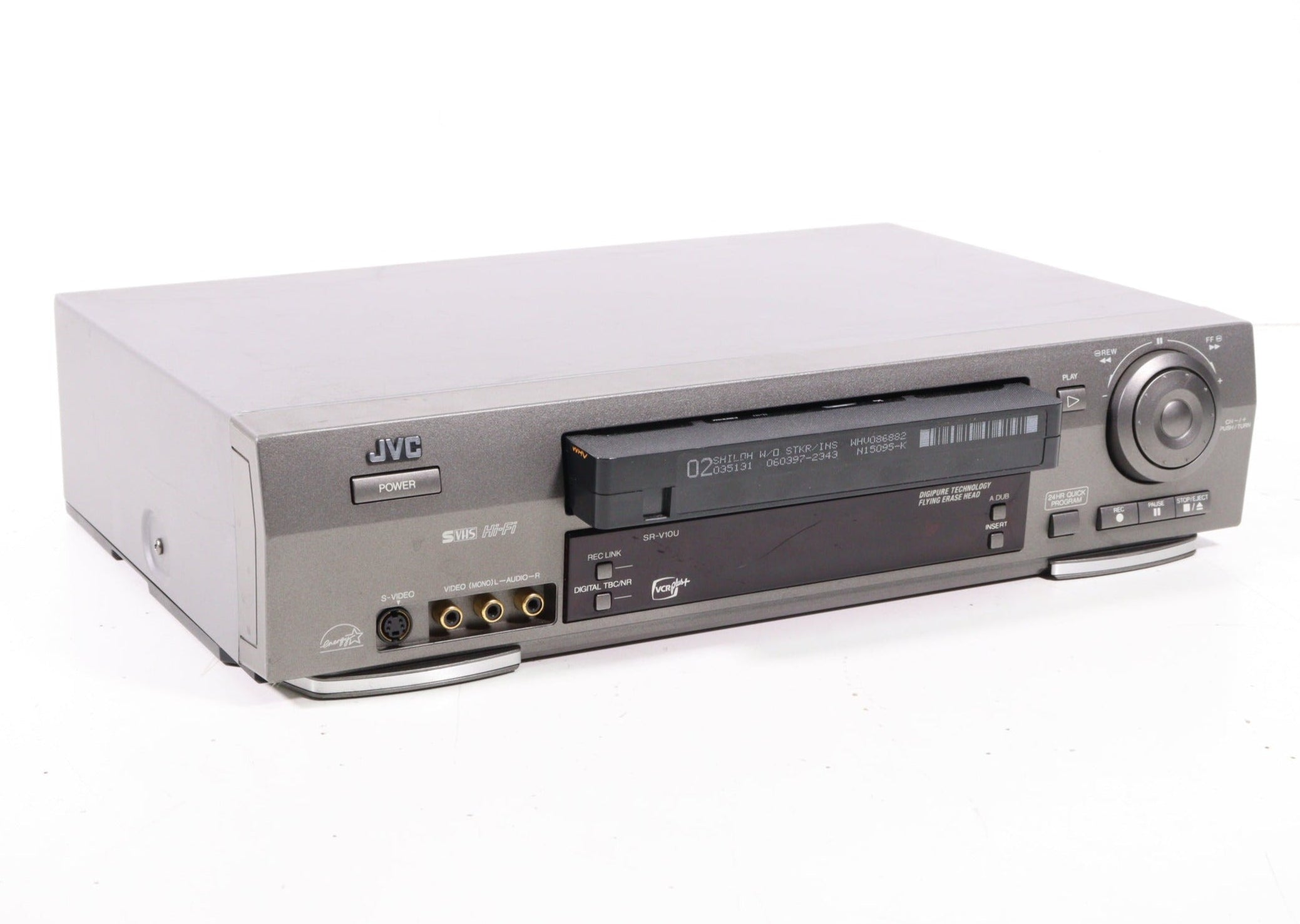 Jvc Vhs JVC SR-V10U Super VHS SVHS Player VCR Video Cassette Recorder ...