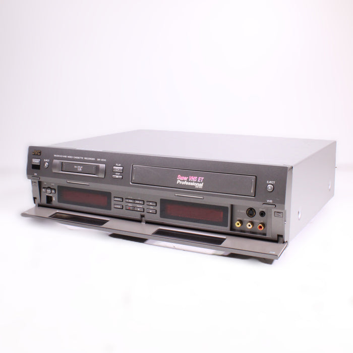 JVC SR-VS10 Mini-DV/SVHS Dual Deck Video Cassette Recorder FireWire S-Video-VCRs-SpenCertified-vintage-refurbished-electronics