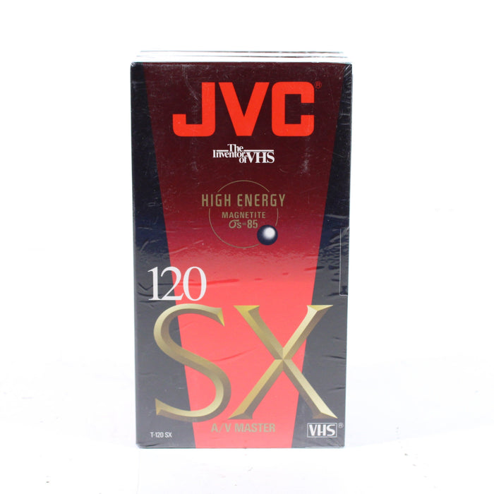 JVC SX120 High Performance Blank VHS Tape Bundle (Set of 3)-Film & Television VHS Tapes-SpenCertified-vintage-refurbished-electronics