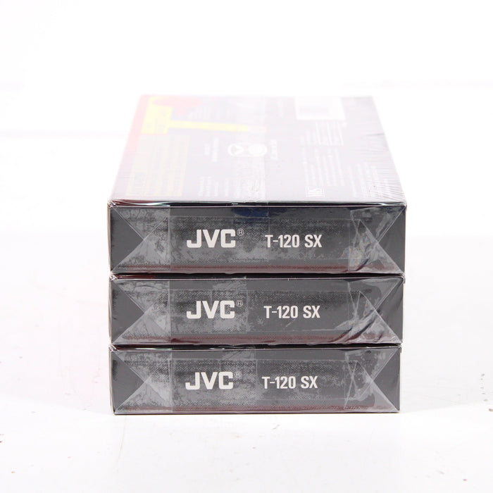 JVC SX120 High Performance Blank VHS Tape Bundle (Set of 3)-Film & Television VHS Tapes-SpenCertified-vintage-refurbished-electronics