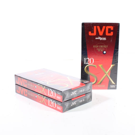 JVC SX120 High Performance Blank VHS Tape Bundle (Set of 3)-Film & Television VHS Tapes-SpenCertified-vintage-refurbished-electronics
