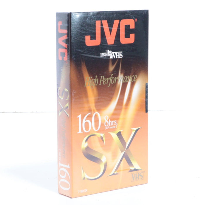 JVC SX160 High Performance Blank VHS Tape Set of 10-Film & Television VHS Tapes-SpenCertified-vintage-refurbished-electronics