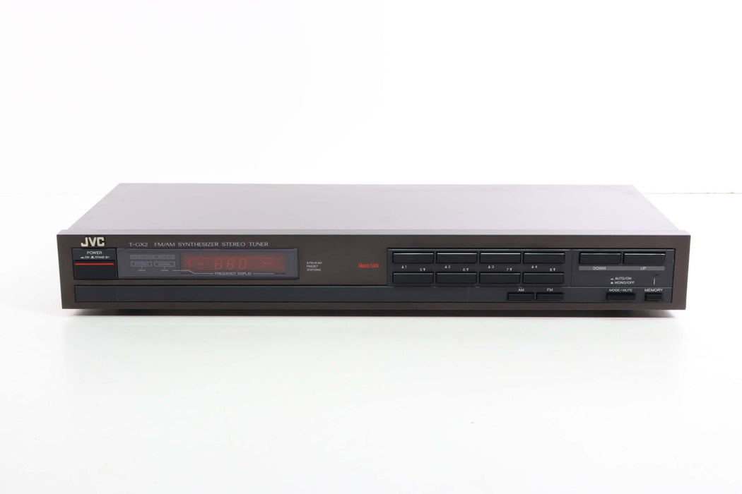 JVC T-GX2 AM/FM Synthesizer Stereo Tuner-Electronic Tuners-SpenCertified-vintage-refurbished-electronics