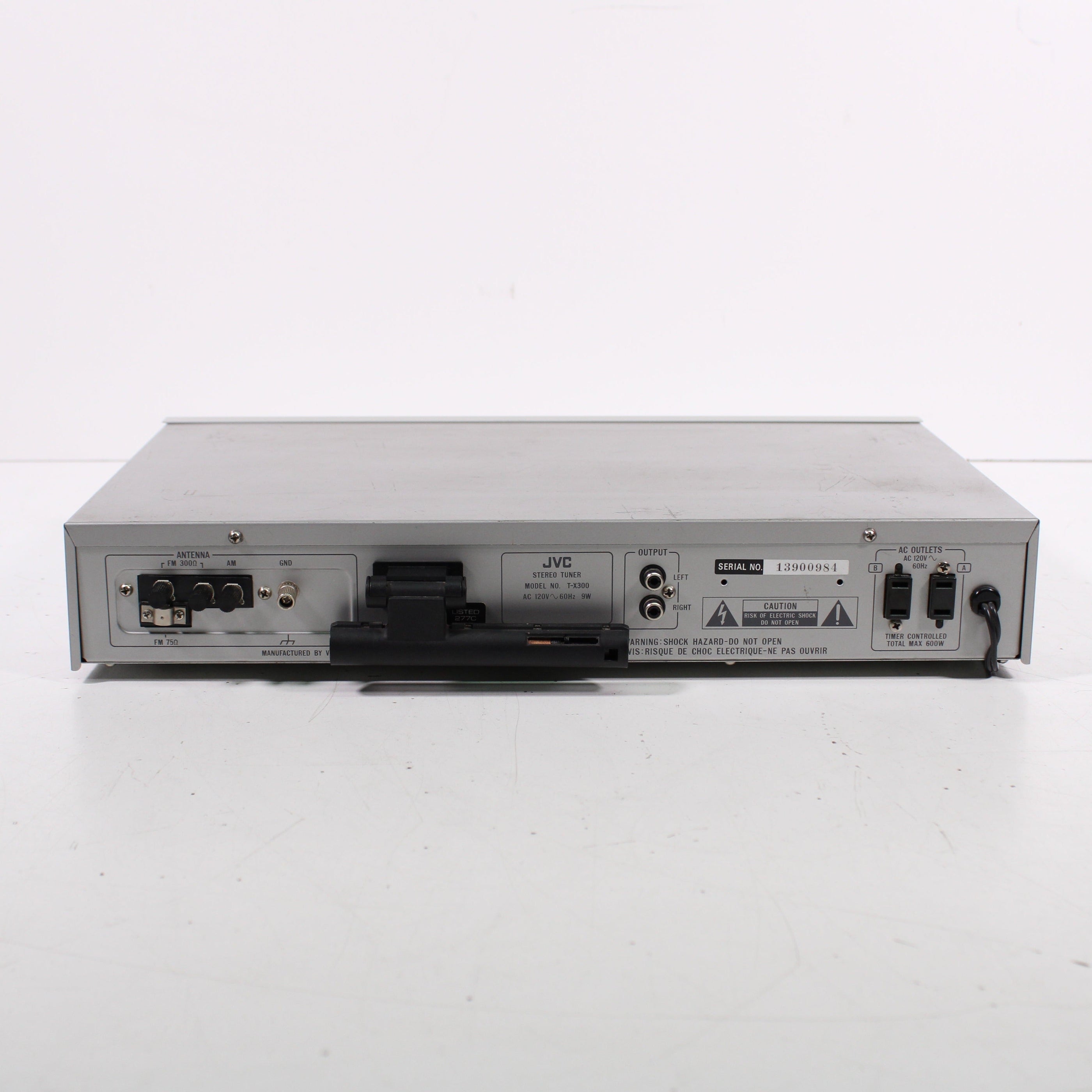 JVC T-X300 FM AM Computer Controlled Programmable Stereo Tuner (1984 ...