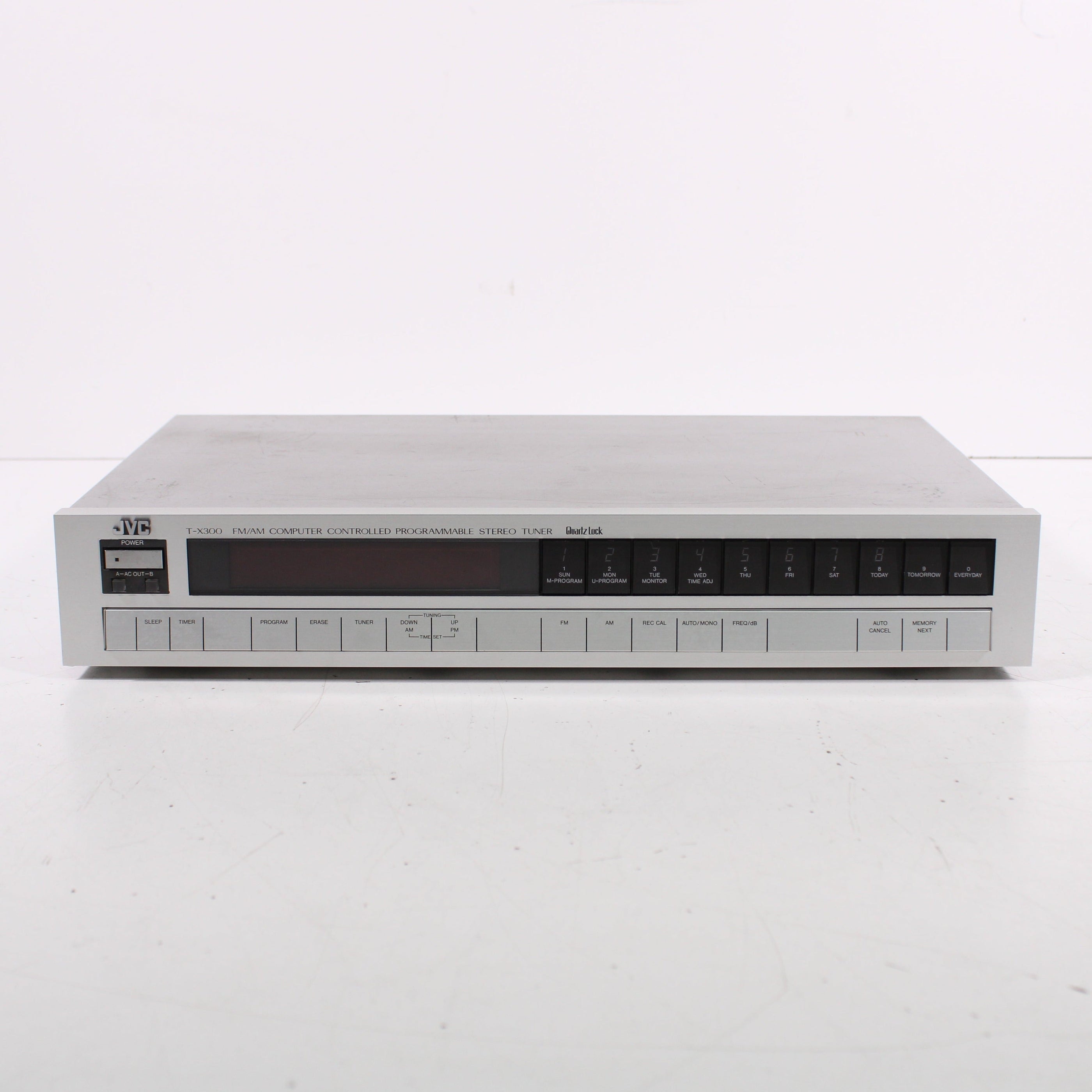 JVC T-X300 FM AM Computer Controlled Programmable Stereo Tuner (1984 ...