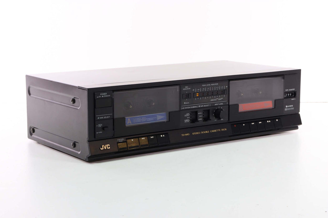 JVC TD-W10 Stereo Double Cassette Deck-Cassette Players & Recorders-SpenCertified-vintage-refurbished-electronics