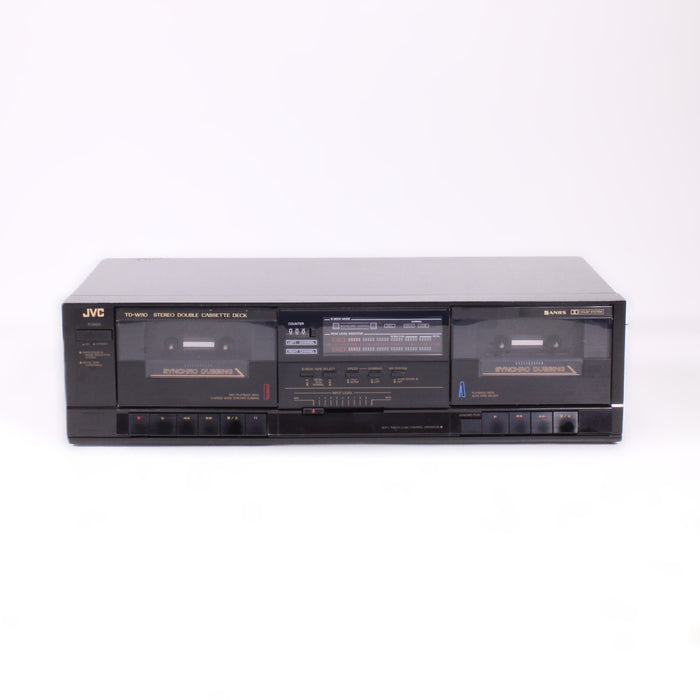 JVC TD-W110 Dual Cassette Deck Auto Reverse Dolby B Stereo-Cassette Players & Recorders-SpenCertified-vintage-refurbished-electronics