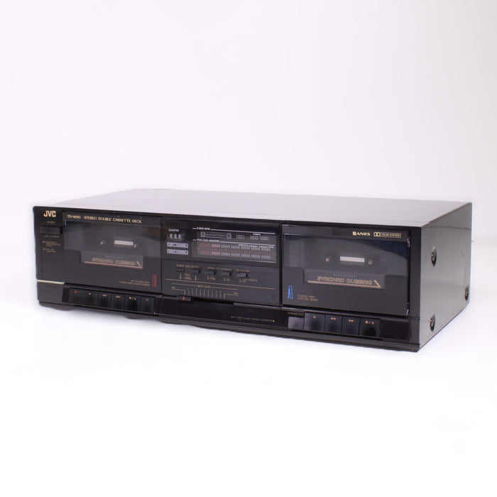 JVC TD-W110 Dual Cassette Deck Auto Reverse Dolby B Stereo-Cassette Players & Recorders-SpenCertified-vintage-refurbished-electronics