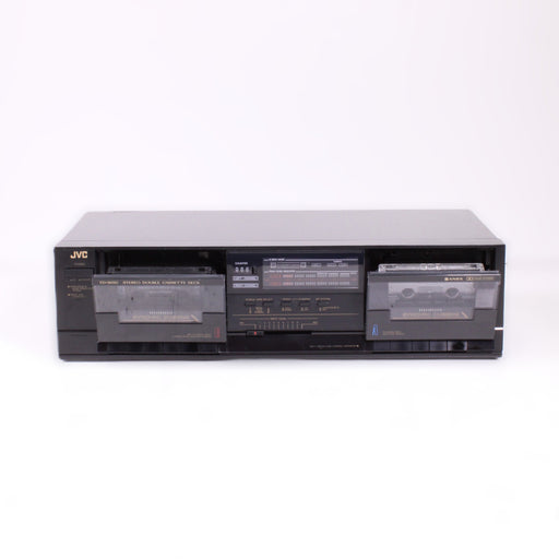 JVC TD-W110 Dual Cassette Deck Auto Reverse Dolby B Stereo-Cassette Players & Recorders-SpenCertified-vintage-refurbished-electronics