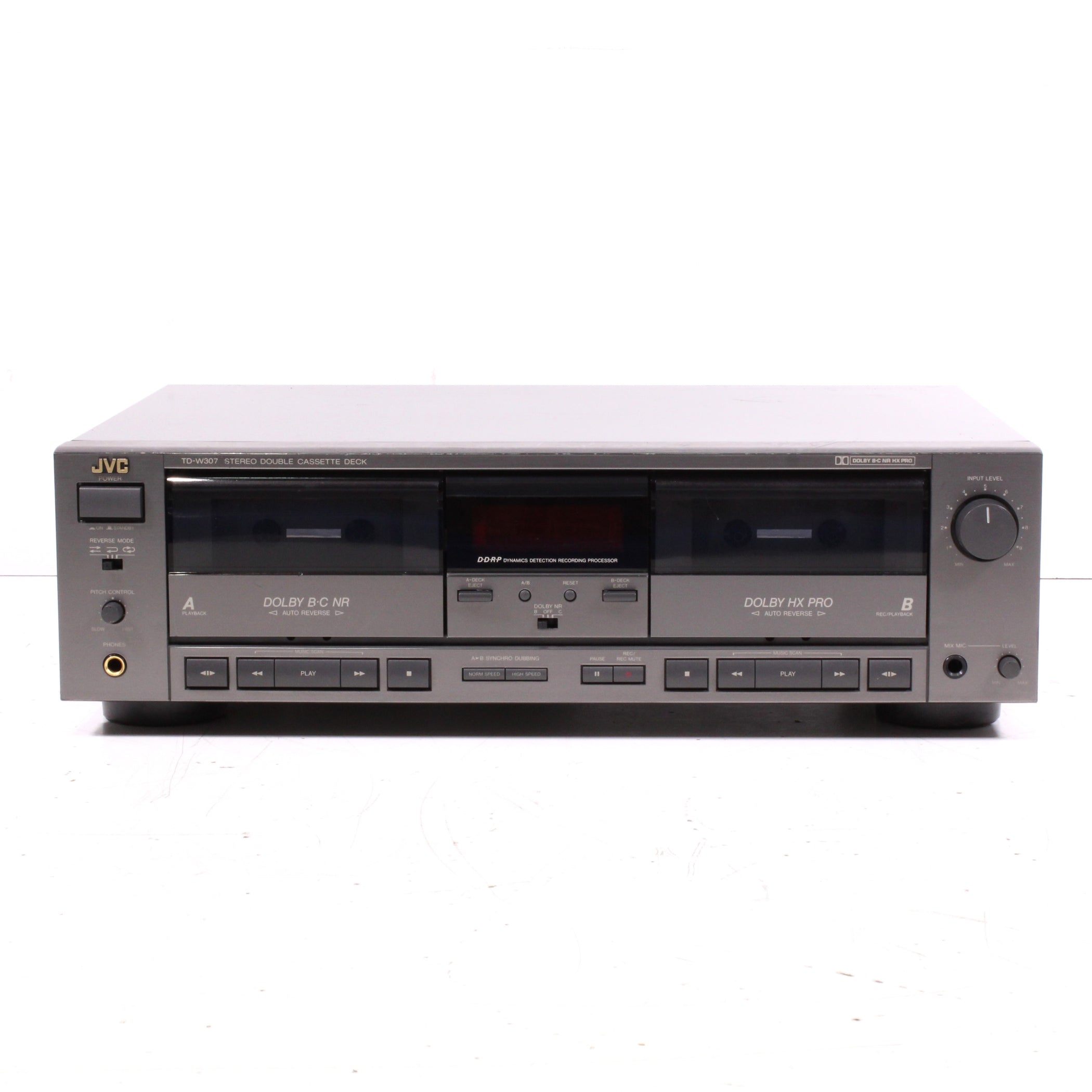 JVC TD-W307 Stereo Double Cassette Deck Player Recorder with Auto Reve ...
