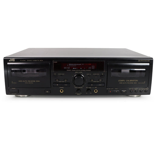 JVC TD-W318 - Double Cassette Deck Player - Auto Reverse-Electronics-SpenCertified-refurbished-vintage-electonics