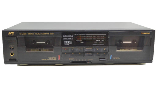 JVC Stereo Double Cassette Deck Player With Synchro Dubbing (TD-W330)-Electronics-SpenCertified-refurbished-vintage-electonics