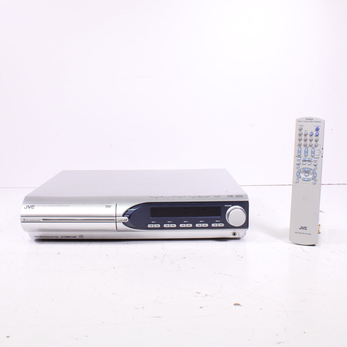 JVC TH-M303DVD 5 Disc DVD Digital Theater System Progressive Scan