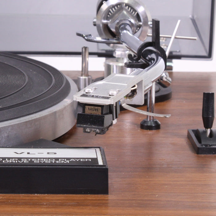JVC VL-5 4-Channel 2-Speed Belt Drive Turntable System (1972)-Turntables & Record Players-SpenCertified-vintage-refurbished-electronics
