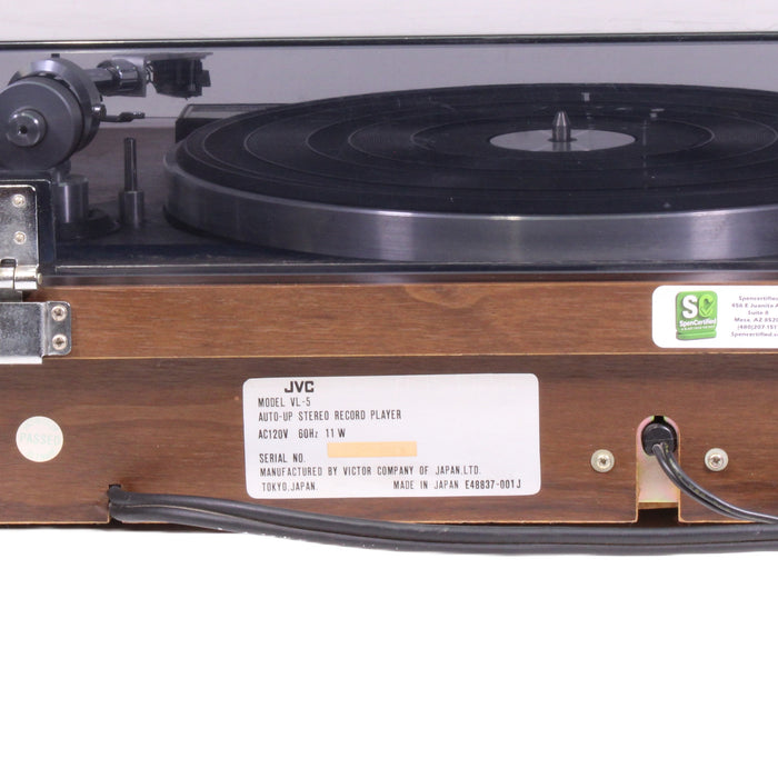 JVC VL-5 4-Channel 2-Speed Belt Drive Turntable System (1972)-Turntables & Record Players-SpenCertified-vintage-refurbished-electronics