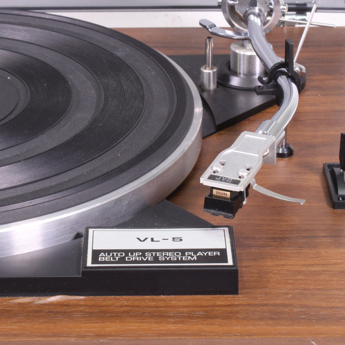 JVC VL-5 4-Channel 2-Speed Belt Drive Turntable System (1972)-Turntables & Record Players-SpenCertified-vintage-refurbished-electronics