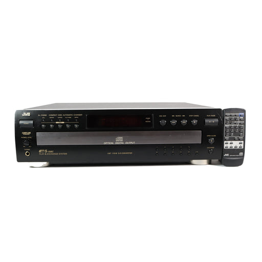 JVC XL-FZ258BK 5 Disc Carousel CD Changer-Electronics-SpenCertified-refurbished-vintage-electonics
