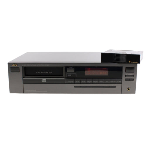 JVC XL-M505 6-Disc Magazine CD Compact Disc Automatic Changer Plus 1 Disc (1991)-CD Players & Recorders-SpenCertified-vintage-refurbished-electronics