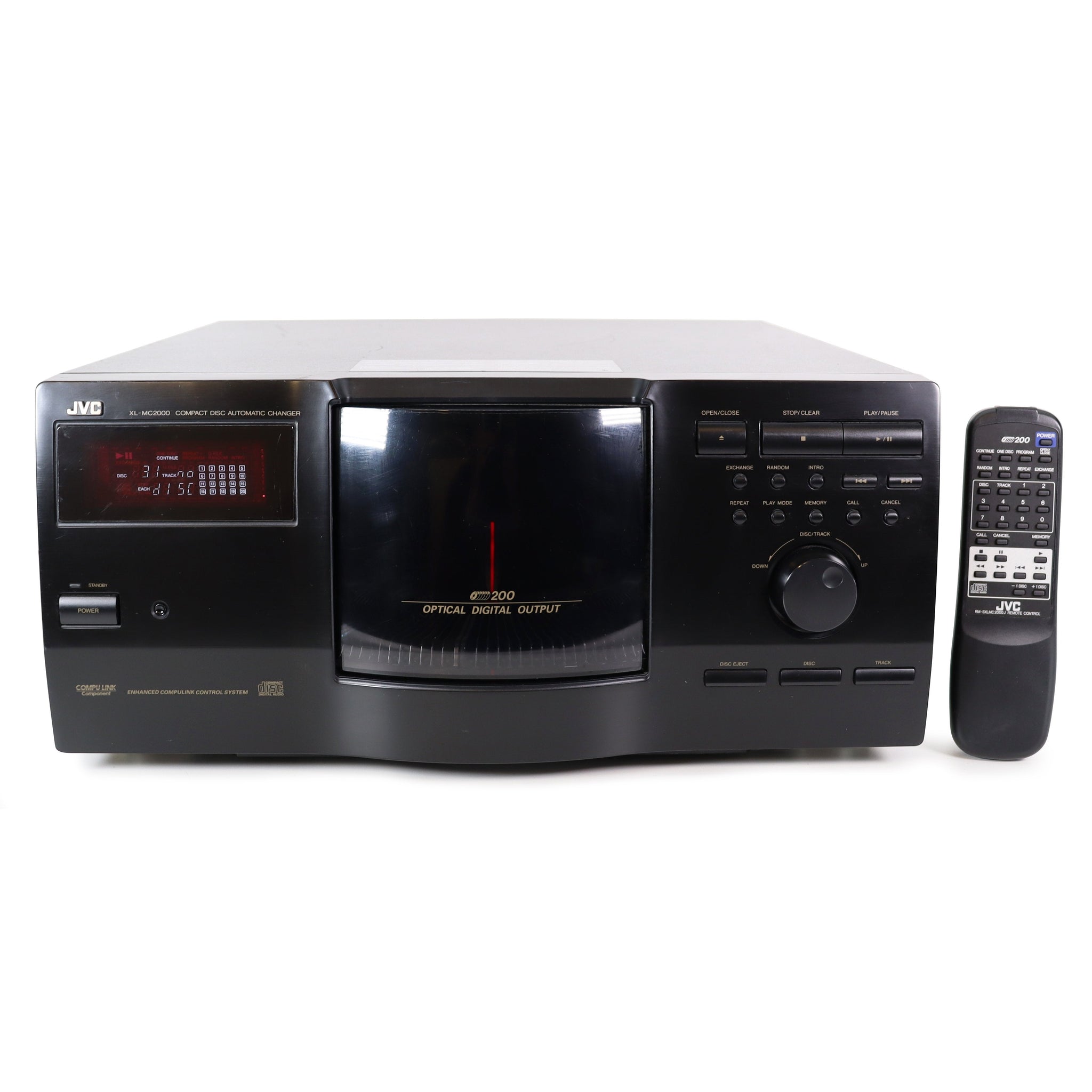 JVC XL-MC2000 200-Disc Mega CD Disc Changer Carousel File-Type Design ...