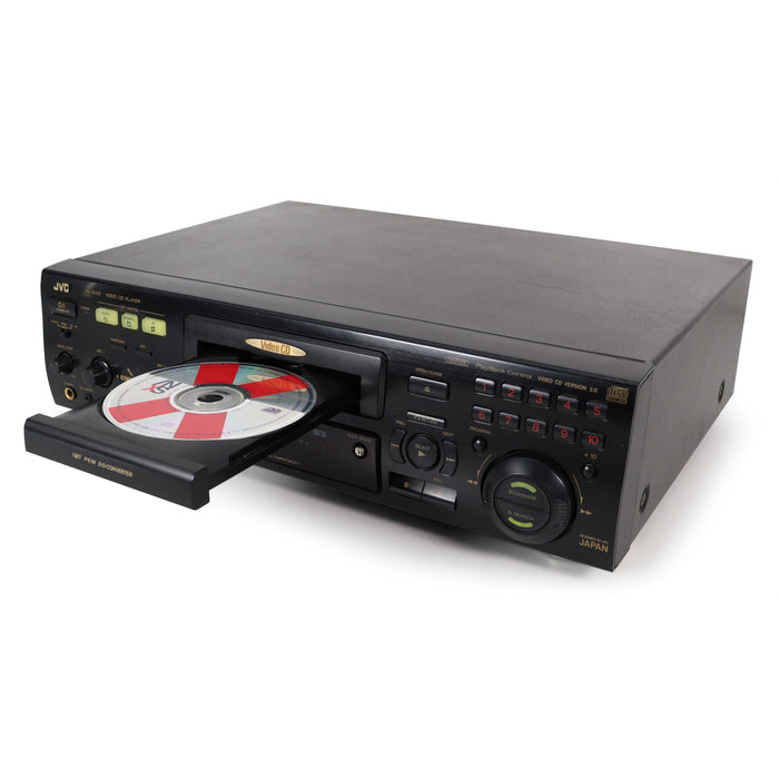 JVC XL-SV22BK Single Disc Video CD Player-Electronics-SpenCertified-refurbished-vintage-electonics