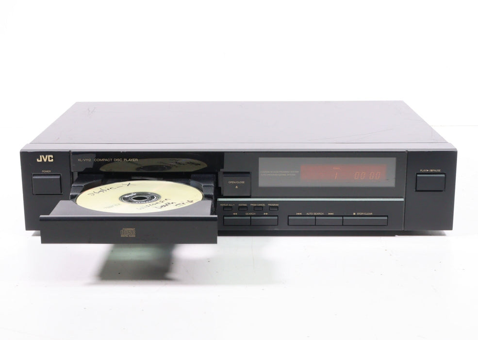 JVC XL-V112 Single Disc CD Compat Disc Player-CD Players & Recorders-SpenCertified-vintage-refurbished-electronics