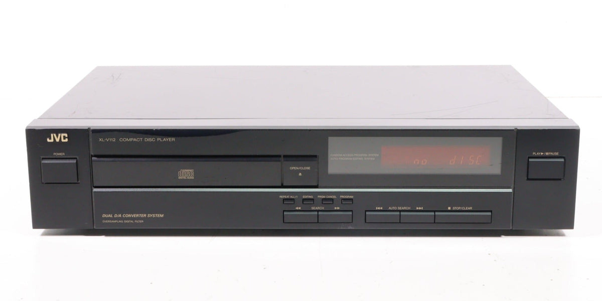 JVC XL-V112 Single Disc CD Compat Disc Player — SpenCertified