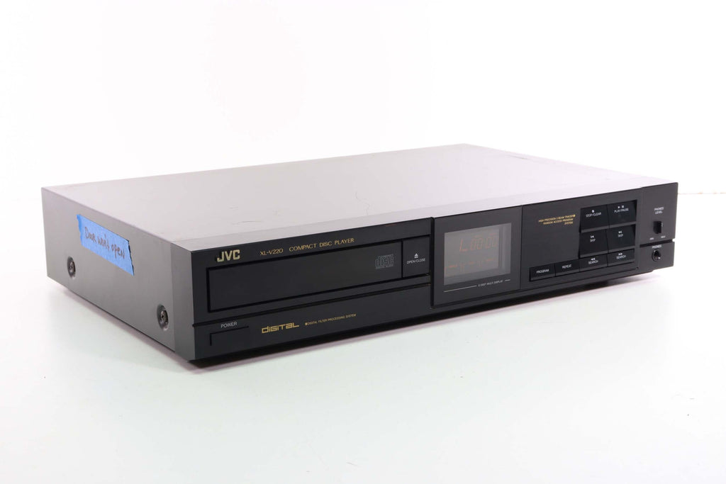 JVC XLV220 Single Disc CD Player with HiFi Stereo (DOOR WON'T OPEN)