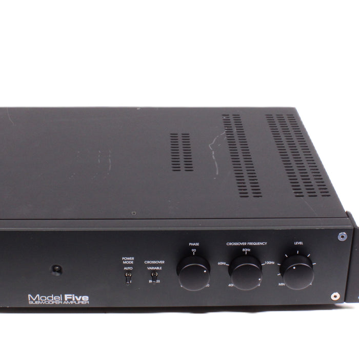 James Loudspeaker Model Five 500W BASH Mono Subwoofer Amplifier 2U Rack Mount-Audio Amplifiers-SpenCertified-vintage-refurbished-electronics