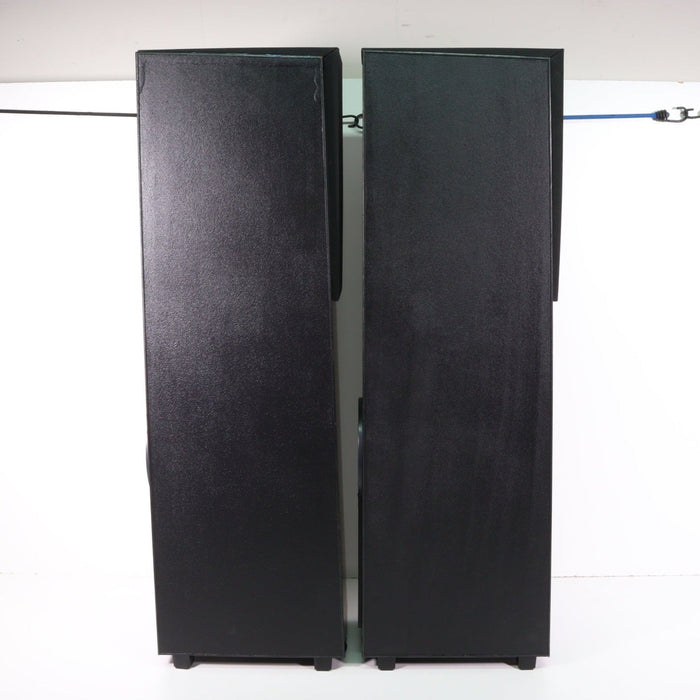 Jamo Four Speaker Floorstanding Tower Set Black (Tower Pair E770 and Tower Pair E750) (CRACKED FOAM)-Speakers-SpenCertified-vintage-refurbished-electronics