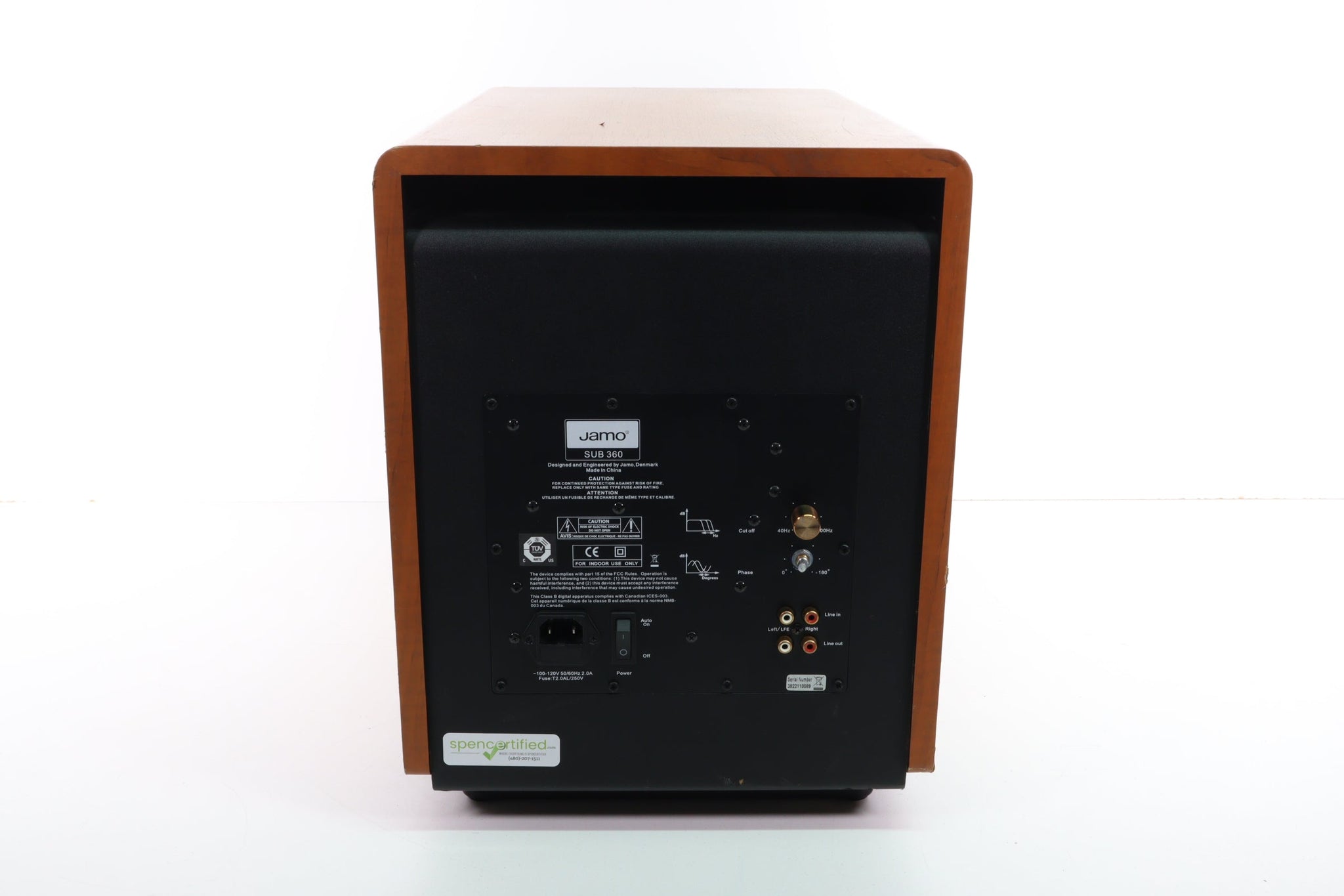 Jamo Sub 360 Active Subwoofer (as is)