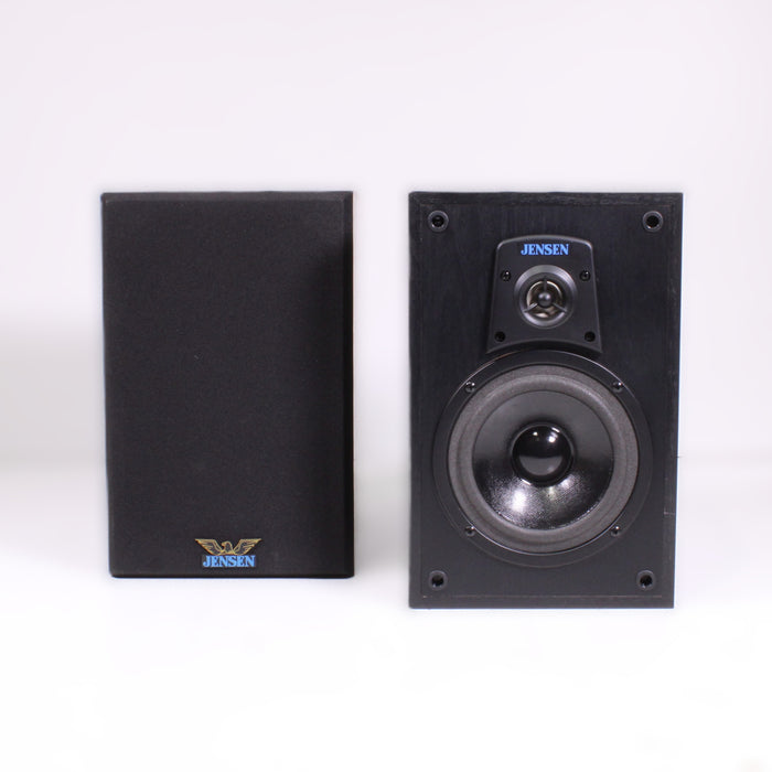 Jensen C-JR 2-Way Compact Bookshelf Speaker Pair-Speakers-SpenCertified-vintage-refurbished-electronics